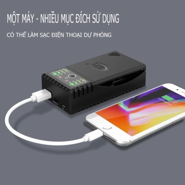 Bộ sạc pin AA 18.650 BTY-V202+ đa năng – Sạc nhanh mọi loại pin, thay sạc dự phòng, 224.000₫ 6