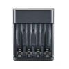 Bộ sạc pin AA AAA Bmax BH-904U Smart tự ngắt 4 cổng đa năng công suất cao giá 75.000 5