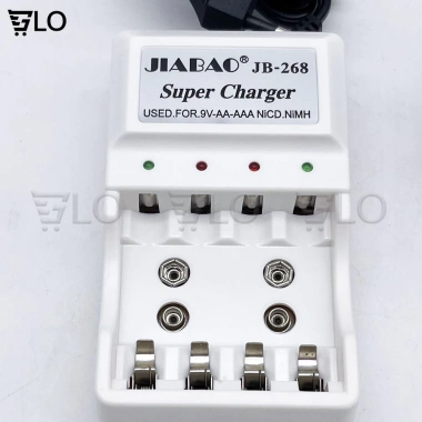 Bộ Sạc Pin Đa Năng Jiabao 2A/3A/9V - Sạc Nhanh, Giá Ưu Đãi 99.750₫