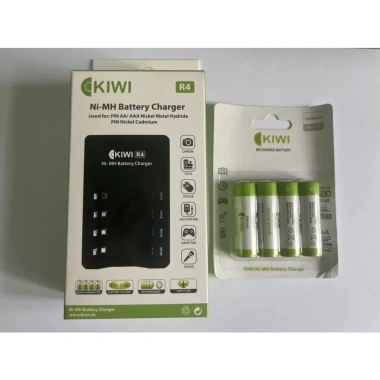 Bộ sạc Pin & Dock KIWI R4 chính hãng - Bảo hành 12 tháng, không pin, giá 170k 3