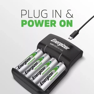 Bộ Sạc Pin Energizer Chính Hãng 4 Pin - Chất Lượng Cao, Giá Ưu Đãi 400k 8