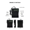 Bộ sạc pin lithium-ion bốn kênh 18.650, tự động tắt nguồn, giá chỉ 50.000₫ 3