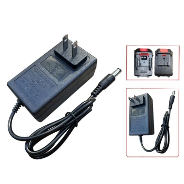 Bộ sạc pin Lithium YUNAUN 21V sạc nhanh, đa năng US/EU/UK/AU, công cụ nguồn 1A 6