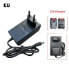 Bộ sạc pin Lithium YUNAUN 21V sạc nhanh, đa năng US/EU/UK/AU, công cụ nguồn 1A 8