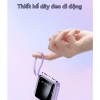 Bộ sạc pin mini 20.000mAh/10.000mAh sạc nhanh, dung lượng lớn, kèm đa dạng dây sạc - XM212 chỉ 95.475 VND 4