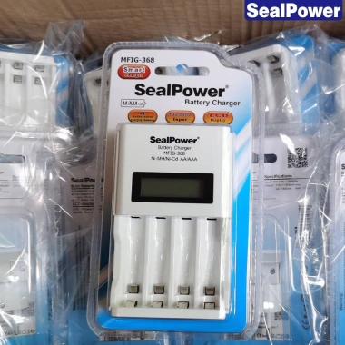 Bộ sạc pin SealPower MFIG-368 thông minh tự ngắt, pin Ni-MH 1.2V AA 3.300mAh / AAA 1.300mAh - Giá chỉ 139.000đ