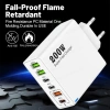 Bộ sạc siêu nhanh 200W 3 USB + 3 Type-C QC3.0, hỗ trợ du lịch, giá 166.613₫ 2