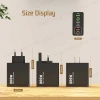 Bộ sạc siêu nhanh 200W 3 USB + 3 Type-C QC3.0, hỗ trợ du lịch, giá 166.613₫ 8