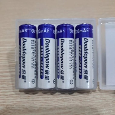 Bộ sạc thông minh Doublepow tự động ngắt khi pin đầy, sạc AA/AAA 1.200mA-3.300mA 140k 3