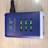 Bộ sạc thông minh Doublepow tự động ngắt khi pin đầy, sạc AA/AAA 1.200mA-3.300mA 140k 8