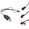 Bộ sạc USB 3.7V SM-2P JST XH2.45 X5 cho máy bay RC Helicopter, Quadcopter - 30.800₫ 2