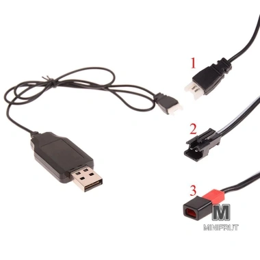 Bộ sạc USB 3.7V SM-2P JST XH2.45 X5 cho máy bay RC Helicopter, Quadcopter - 30.800₫ 2 Bộ sạc USB 3.7V SM-2P JST XH2.45 X5 cho máy bay RC Helicopter, Quadcopter - 30.800₫ 2