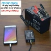 Bộ sạc USB đa điện áp 12V-24V-5V cho ô tô, xe máy - Giá chỉ 46.500₫