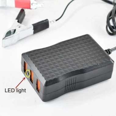 Bộ sạc USB đa điện áp 12V-24V-5V cho ô tô, xe máy - Giá chỉ 46.500₫ 3
