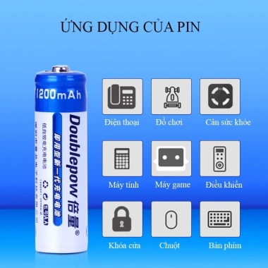 Bộ sạc USB Pin sạc 1.2V AA/AAA cho mic không dây, camera, điều khiển đồ chơi - 24.000₫