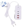 Bộ sạc USB treo tường 66W PD – 4 cổng USB Type‑C EU, chuyển đổi trung tâm, mở rộng ổ cắm 5