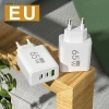 Bộ sạc USB Type-C PD 65W cho Huawei, Tablet - Bộ chuyển đổi nguồn du lịch, 50.600₫ 9