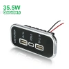 Bộ sạc xe hơi 12/24V PD Type-C 2.1A/1A USB kép cho xe máy, ATV, RV - Giá 76.340đ 10