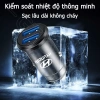Bộ sạc xe hơi 2 cổng USB sạc nhanh 12-24V cho Hyundai Creta, Accent, Kona, I10, Elantra, I20, Tucson, SantaFe, Sonata - 130.900 VND 5
