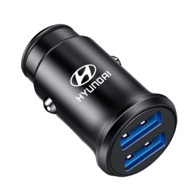 Bộ sạc xe hơi 2 cổng USB sạc nhanh 12-24V cho Hyundai Creta, Accent, Kona, I10, Elantra, I20, Tucson, SantaFe, Sonata - 130.900 VND