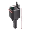 Bộ sạc xe hơi 7 trong 1 USB Type-C có cáp và đèn LED giá ưu đãi 262.570 VND 2
