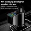 Bộ sạc xe hơi đa chức năng 66W 4 cổng PD 3.1, USB và Type C kép, sạc nhanh, hỗ trợ màn hình kỹ thuật số, giá chỉ 89.273₫ 2
