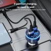 Bộ sạc xe hơi Elough 8 cổng 100W 4 USB và 4 Type C sạc nhanh, giá 88.000₫ 4