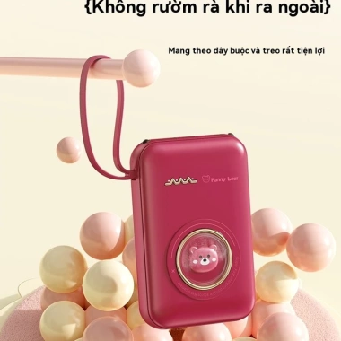 Bộ sạc YL8.552 20.000mAh/10.000mAh sạc nhanh pin mini, kèm đa dây, chỉ 99.000₫