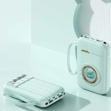 Bộ sạc YL8.552 20.000mAh/10.000mAh sạc nhanh pin mini, kèm đa dây, chỉ 99.000₫