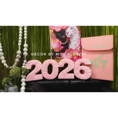 Bộ số 2.026 chữ Tết trang trí xốp nhung 50/80cm Decor Background giá 985k 10 Bộ số 2.026 chữ Tết trang trí xốp nhung 50/80cm Decor Background giá 985k 10