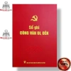 Bộ sổ công tác chi bộ giấy dày bìa cứng, in logo, giảm giá 327.000đ - Sổ chi bộ 5