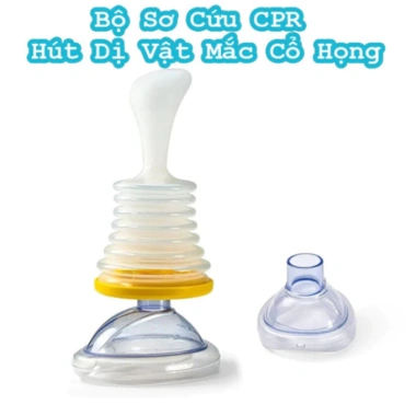 Bộ Sơ Cứu CPR Hút Dị Vật - Ngăn Nghẹt Thở, Chống Hóc cho Bé & Người Lớn, Giá 69.000₫