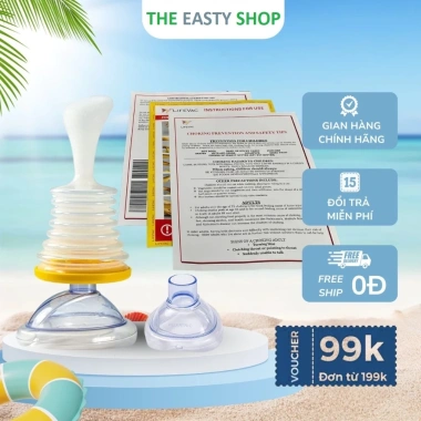 Bộ Sơ Cứu CPR Lifevac - Hút Dị Vật Mắc Cổ Họng, Dùng cho Trẻ và Người Lớn, Chống Ngạt Cứu Hộ, Giá 459.000 VND