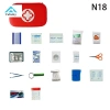 Bộ sơ cứu di động chống nước Velishy - Y tế khẩn cấp ký túc xá, cắm trại, đi bộ đường dài 8