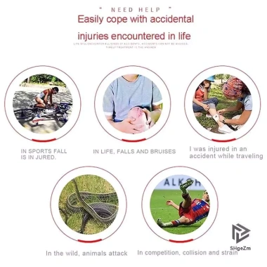 Bộ sơ cứu di động chống nước - Y tế khẩn cấp du lịch, ký túc xá, cắm trại, giá 71.390₫ 8