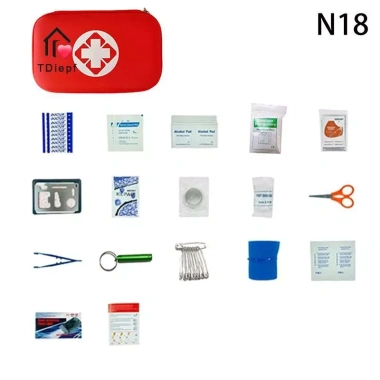 Bộ sơ cứu di động chống nước - Y tế khẩn cấp du lịch, ký túc xá, đi bộ, giá 82.830₫ 8