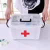 Bộ sơ cứu di động EKP - Hộp thuốc hai lớp, lưu trữ y tế khẩn cấp, tiện lợi gia đình, giảm 18% 9