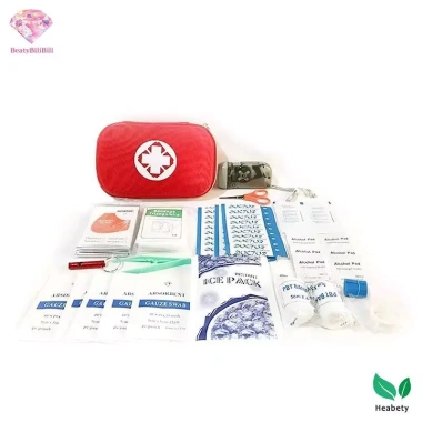 Bộ sơ cứu di động Heabety chống thấm nước - Y tế khẩn cấp cho du lịch, cắm trại, đi bộ 6