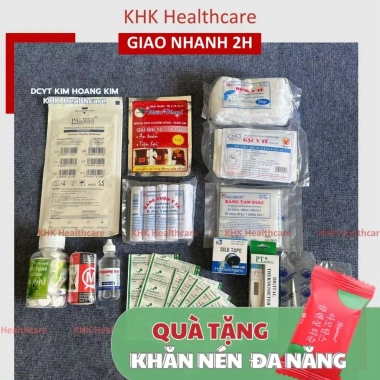 Bộ sơ cứu gia đình An tâm 14 món - Giá chỉ 224.500₫, không kèm túi, bảo vệ sức khỏe