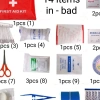 Bộ sơ cứu y tế 14 món, chống thấm nước, di động, phù hợp gia đình và du lịch - Giá chỉ 108.000 đồng 6