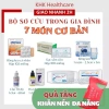 Bộ sơ cứu y tế 7 món tại nhà - Xử lý nhanh vết thương gia đình, giảm giá 124.500₫