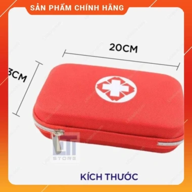 Bộ sơ cứu y tế khẩn cấp 20 món - First Aid Kit, giá ưu đãi 199.000, đầy đủ dụng cụ, tiện lợi cho gia đình và công trình