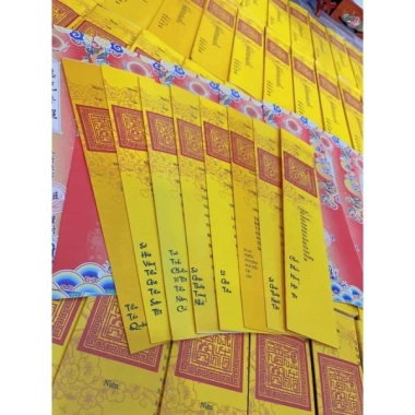 Bộ Sớ Tết 8 tờ & 8 vỏ Song Long - Ông công, Ông táo, Hóa vàng, chỉ 45.000 VND 2 Bộ Sớ Tết 8 tờ & 8 vỏ Song Long - Ông công, Ông táo, Hóa vàng, chỉ 45.000 VND 2