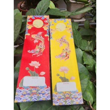 Bộ sớ Tết 9 lá 2.026 đầy đủ vỏ, táo quân, giao thừa, lễ chùa - 15.000 VND