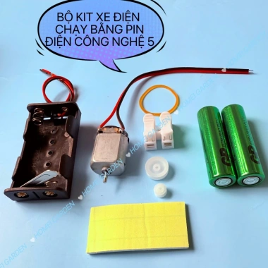 Bộ STEM Lớp 5: Động Cơ, Pin, Cánh Quạt, Công Tắc, Pin Mặt Trời - 29.900 VNĐ 6