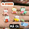 Bộ Sticker Charm 3D Tết 2.025 - Nhiều mẫu DIY gắn Dép Sục, Cá Sấu, 130.000 VNĐ 7