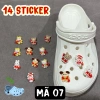 Bộ Sticker Charm 3D Tết 2.025 - Nhiều mẫu DIY gắn Dép Sục, Cá Sấu, 130.000 VNĐ 8