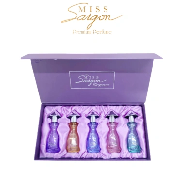 Bộ sưu tập Miss Saigon Elegance EDP 15ml x5 - Hương sang trọng, Giá ưu đãi 1.125.000 VND