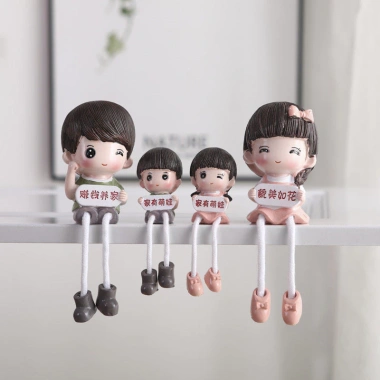 Bộ Sưu Tập Người 4 Thành Viên - Trang Trí Tường Phòng Khách, Quà Tặng Nhỏ, Búp Bê Treo Hoạt Hình Giá 141.680 VND 6 Bộ Sưu Tập Người 4 Thành Viên - Trang Trí Tường Phòng Khách, Quà Tặng Nhỏ, Búp Bê Treo Hoạt Hình Giá 141.680 VND 6