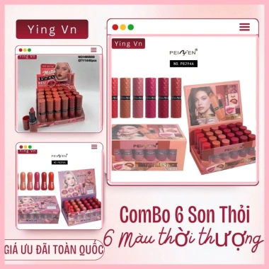 Bộ Sưu Tập Son Môi Không Dính Ly 2.026 - Son Lì, Son Kem, Son Thỏi, Sơn Dưỡng Giá Đẹp 139k